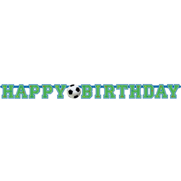Guirlande anniversaire football