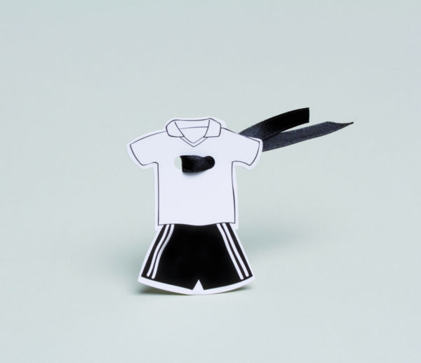 etiquette à dragées maillot de foot