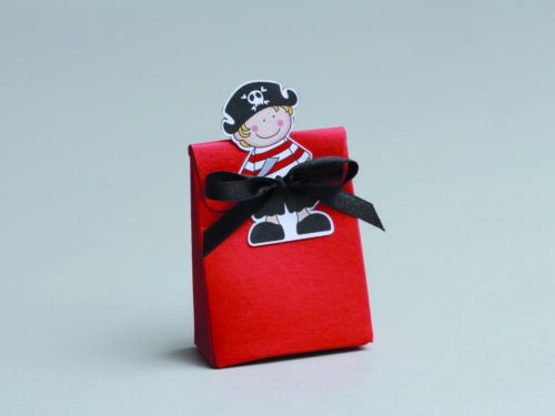 Etiquette dragees pirate