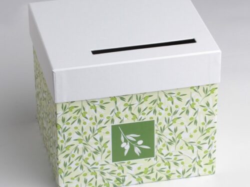 Urne de mariage olivier