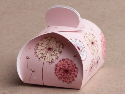 Boite à dragées Pissenlit - Mimosa PM - Lot de 10