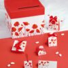 decoration coquelicot bapteme, mariage