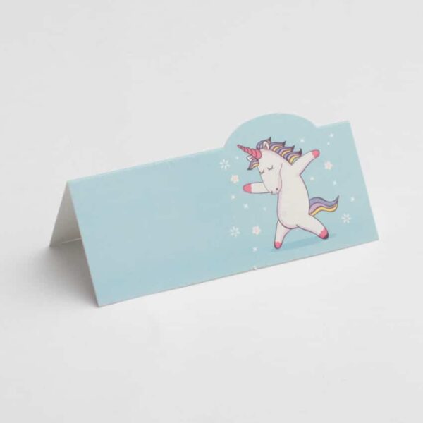 marque-place dragées licorne