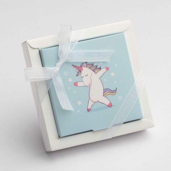 boite à dragées licorne