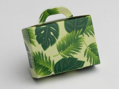 contenant à dragées tropicale -vvalise