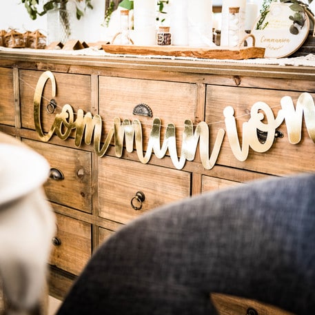 Guirlande "Communion"- Or