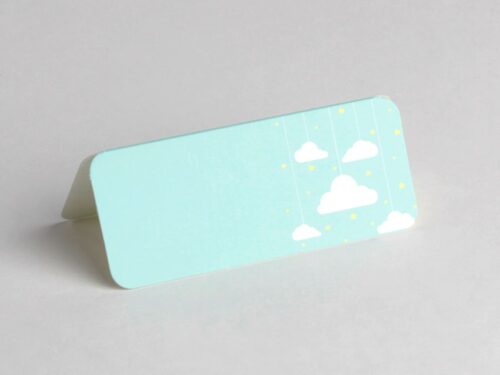 carte de table nuage vert d'eau - 2091.10