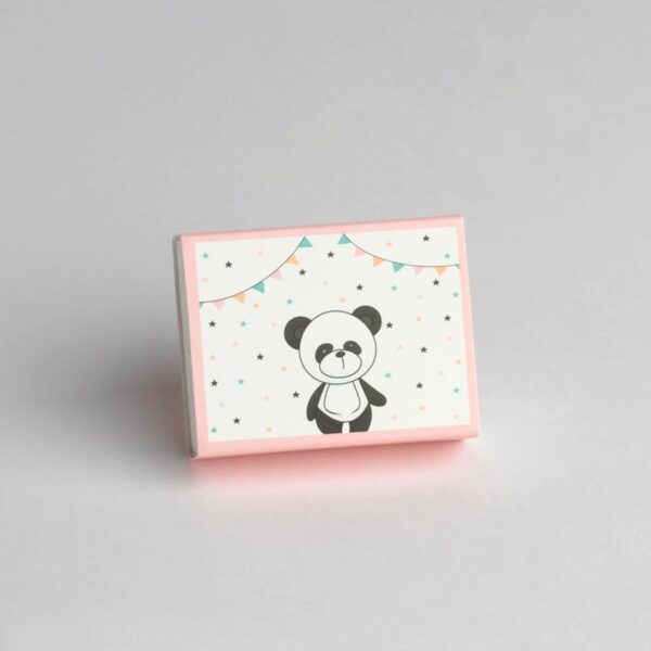 Contenant à dragée Fourreaux Panda Rose - 2092.140
