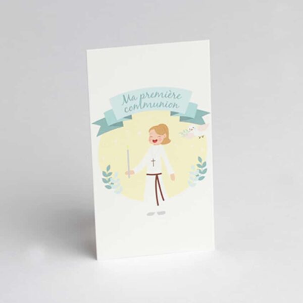 image ma première communion fille