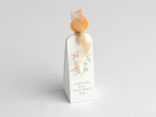 boite souvenir de ma profession de foi bougie