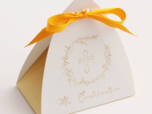 Boite à dragées - Ballotin "Ma Confirmation" - Lot de 10