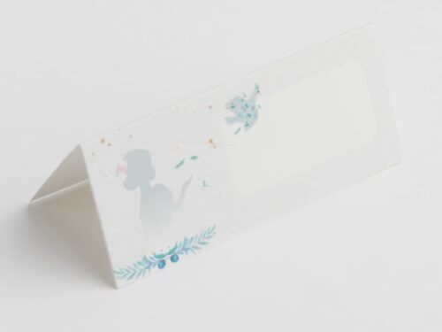 marque-place communion colombe fille