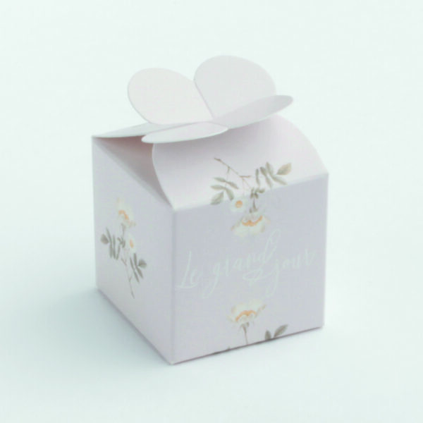 boite a dragées mariage le grand jour