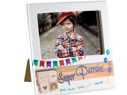 Cadeau parrain cadre photo