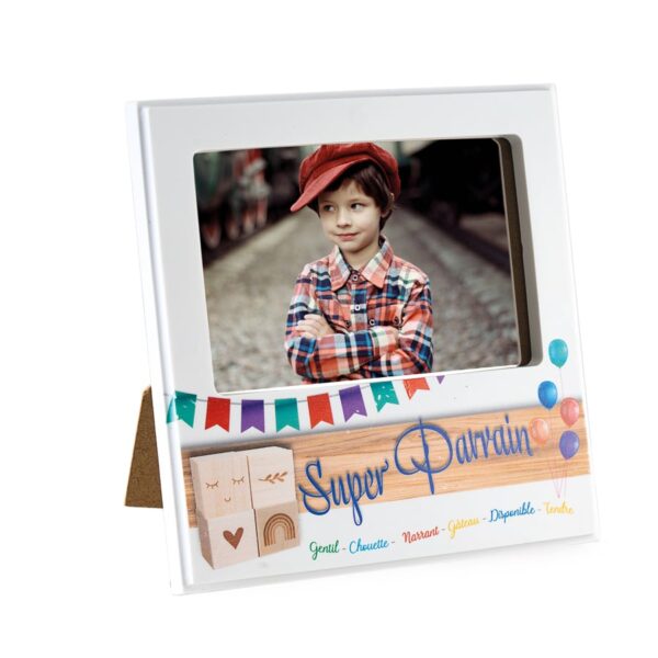 Cadeau parrain cadre photo