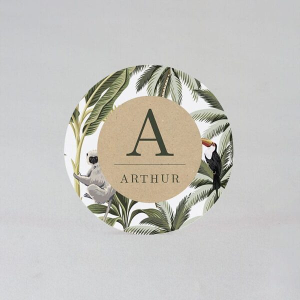 Étiquette autocollante Koala