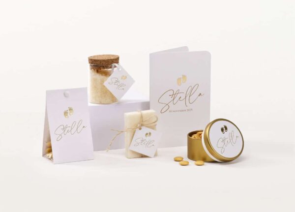 Theme Blanc Petit pied Or