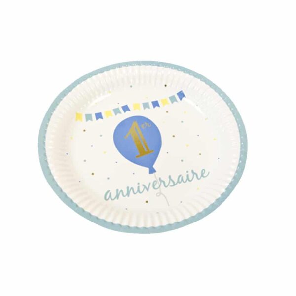 assiettes 1er anniversaire