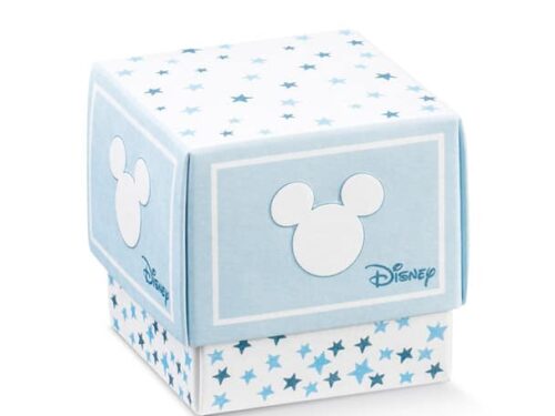 Dragee Mickey "Etoiles" - Cube fleur