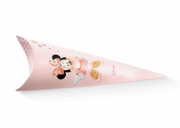 Boite dragees minnie cone