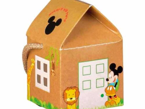 Contenant à dragées Mickey Savane Maisonnette