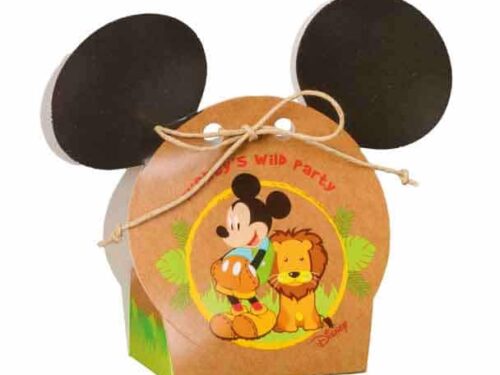 Boite à dragées Mickey Savane Tête de Mickey