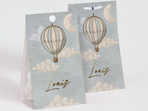 Contenant a dragees montgolfiere