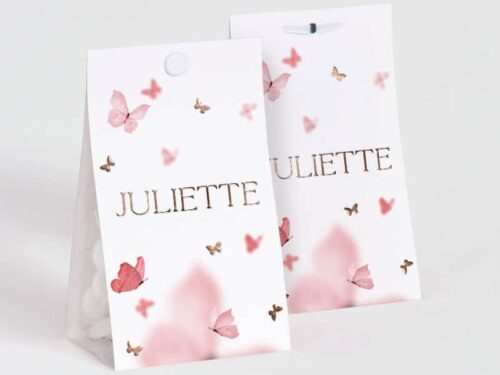 contenant a dragees papillons