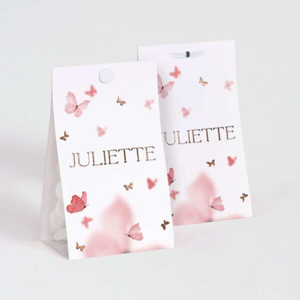 contenant a dragees papillons