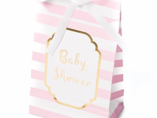 pochette-baby-shower-rose-et-or