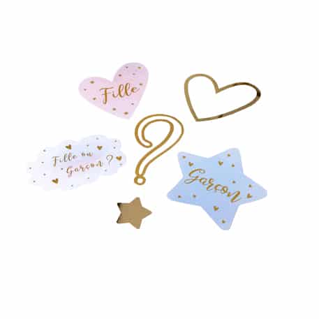décoration de table fille ou garçon