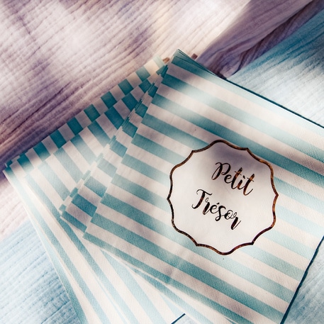 Serviettes "Petit trésor" - Lot de 16