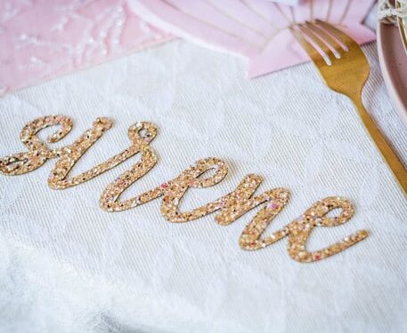 79580 DECO SIRENE ADHESIVE PAILLETTES OR IRISEES 2