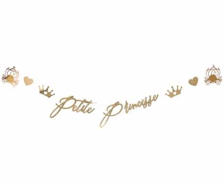 79693 GUIRLANDE PETITE PRINCESSE METAL OR