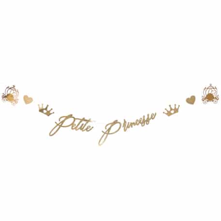79693 GUIRLANDE PETITE PRINCESSE METAL OR