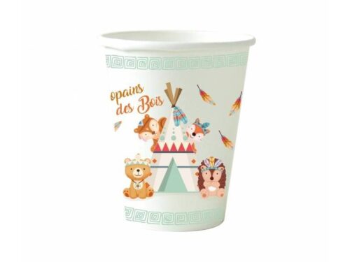 Gobelet copains des bois Bapteme et Anniversaire