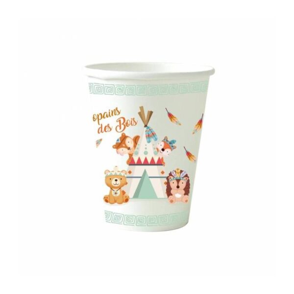 Gobelet copains des bois Bapteme et Anniversaire