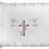 chemin de table communion croix et colombes
