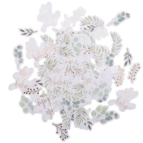 confettis de table baptême oh baby