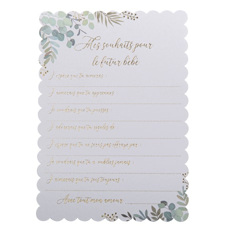 carte de voeux oh baby