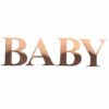 91542 STICKERS BABY ROSE GOLD