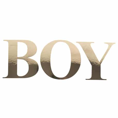 91544 Stickers BOY Or
