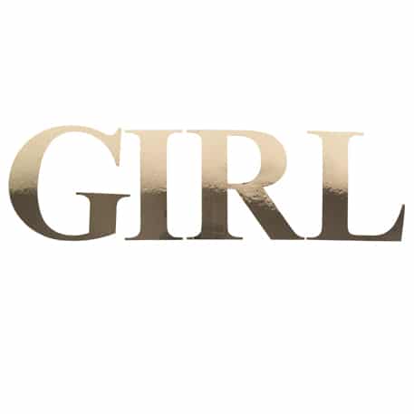 91547 Stickers GIRL Or