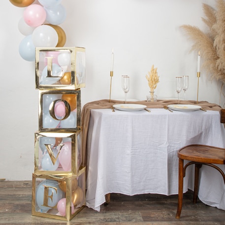 91550 Stickers LOVE Or 2