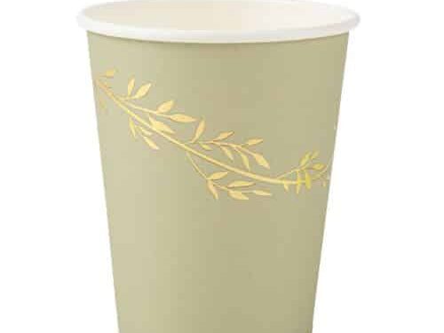 gobelet jolis brins vert sauge