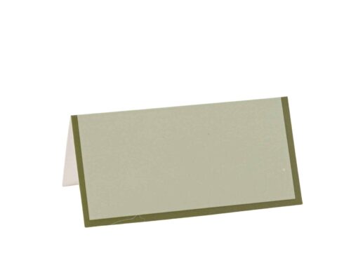 Marque place Bi-Color Vert