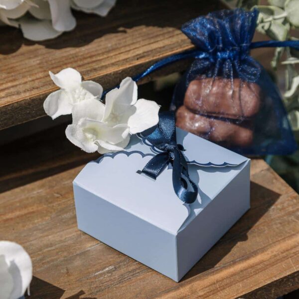 Contenant Bi-Color Bleu