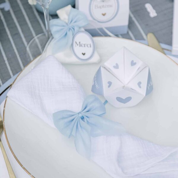 Noeud scintillant - Bleu