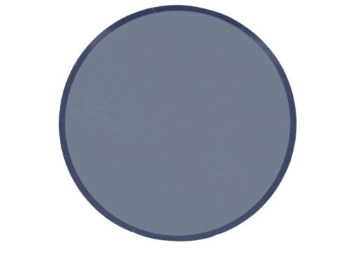 Assiette Bi-Color Bleu Assiette Bi-Color Bleu