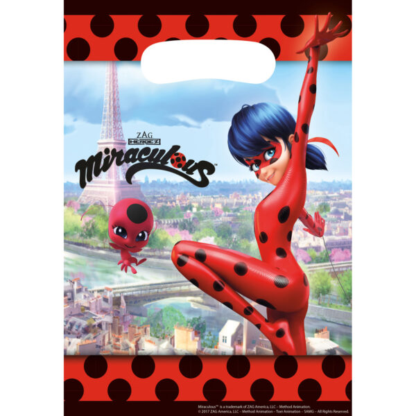 Sachet bonbon anniversaire Miraculous Ladybug